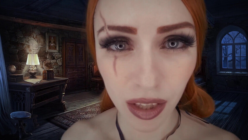 Egilea ASMR - Vampire hunter kisses you