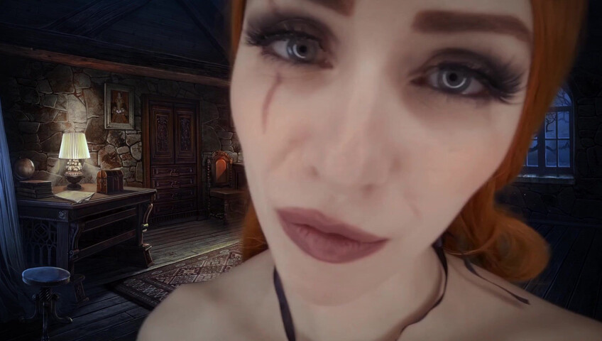 Egilea ASMR - Vampire hunter kisses you