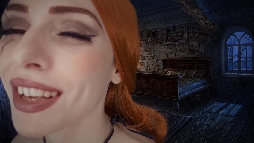 Egilea ASMR - Vampire hunter kisses you