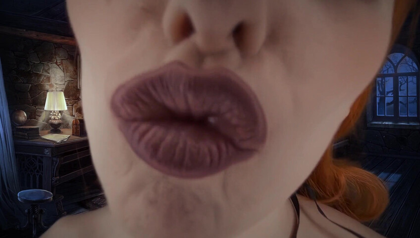 Egilea ASMR - Vampire hunter kisses you