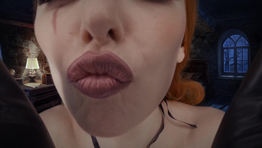 Egilea ASMR - Vampire hunter kisses you