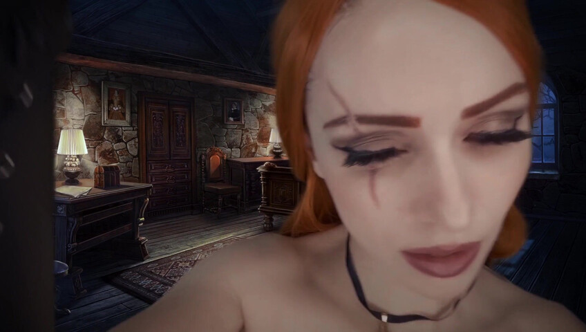 Egilea ASMR - Vampire hunter kisses you