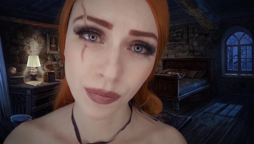 Egilea ASMR - Vampire hunter kisses you
