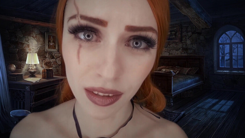 Egilea ASMR - Vampire hunter kisses you