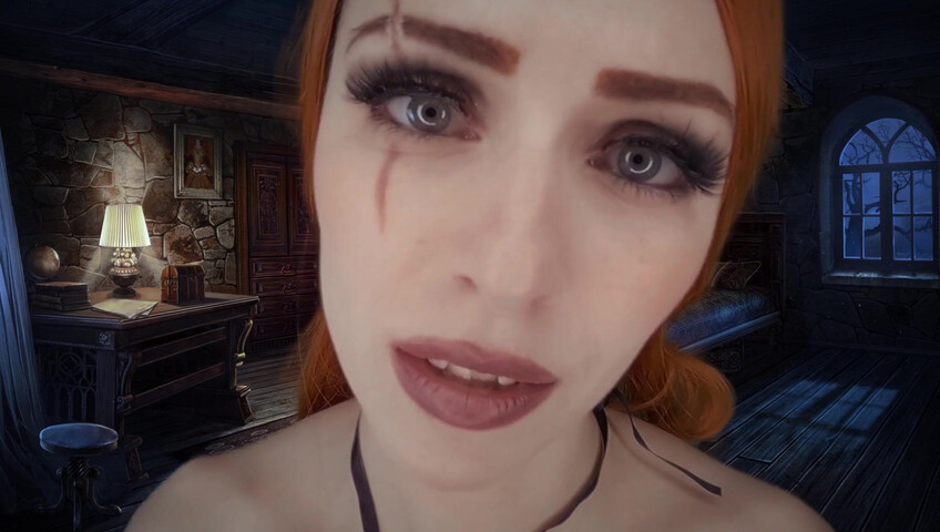 Egilea ASMR - Vampire hunter kisses you