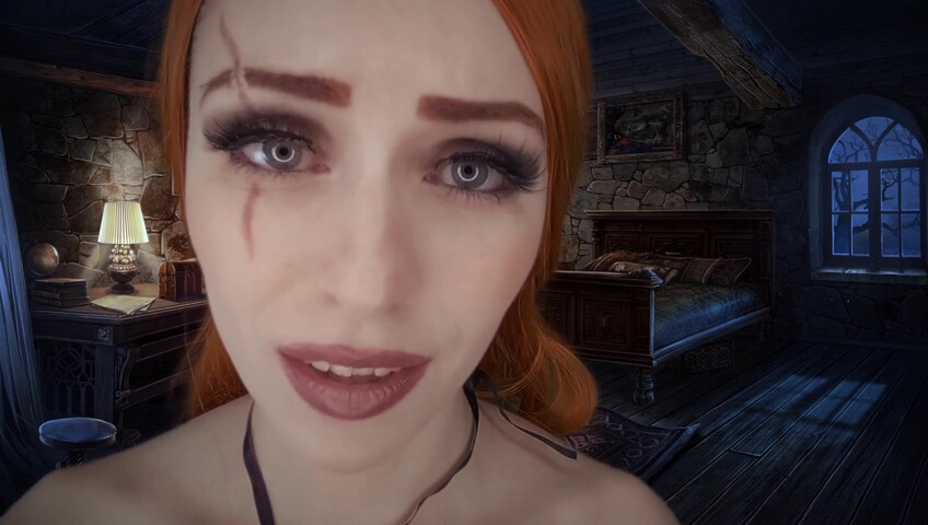 Egilea ASMR - Vampire hunter kisses you