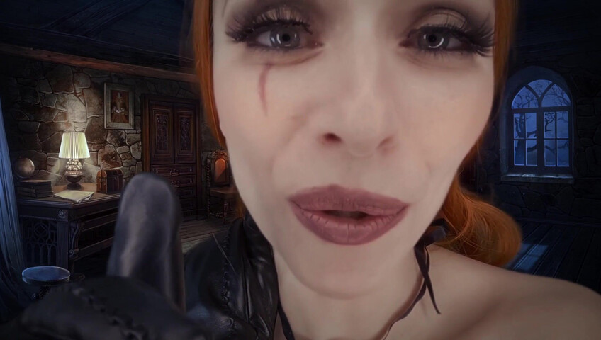 Egilea ASMR - Vampire hunter kisses you
