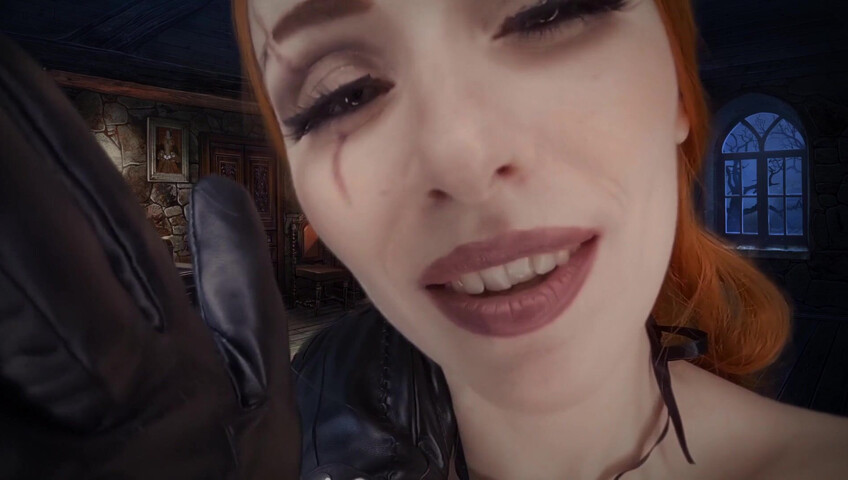 Egilea ASMR - Vampire hunter kisses you