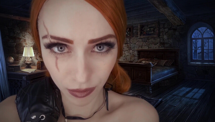 Egilea ASMR - Vampire hunter kisses you