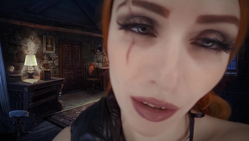 Egilea ASMR - Vampire hunter kisses you