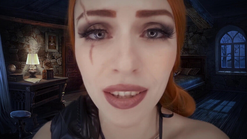 Egilea ASMR - Vampire hunter kisses you