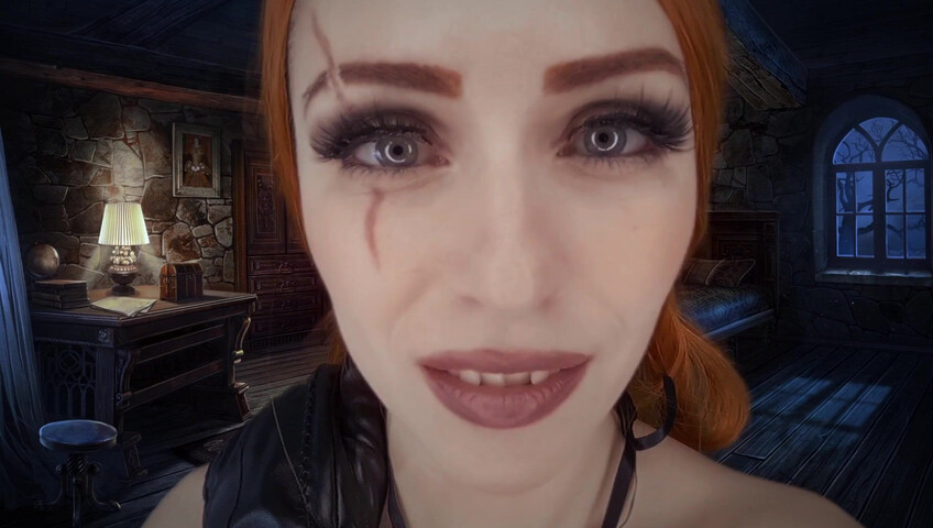 Egilea ASMR - Vampire hunter kisses you