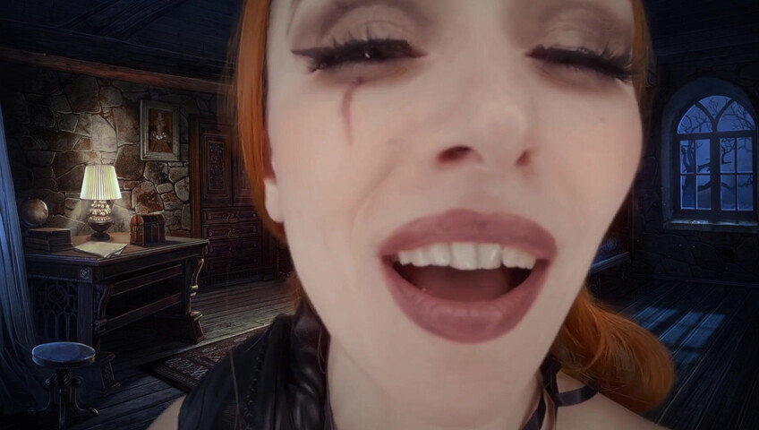 Egilea ASMR - Vampire hunter kisses you