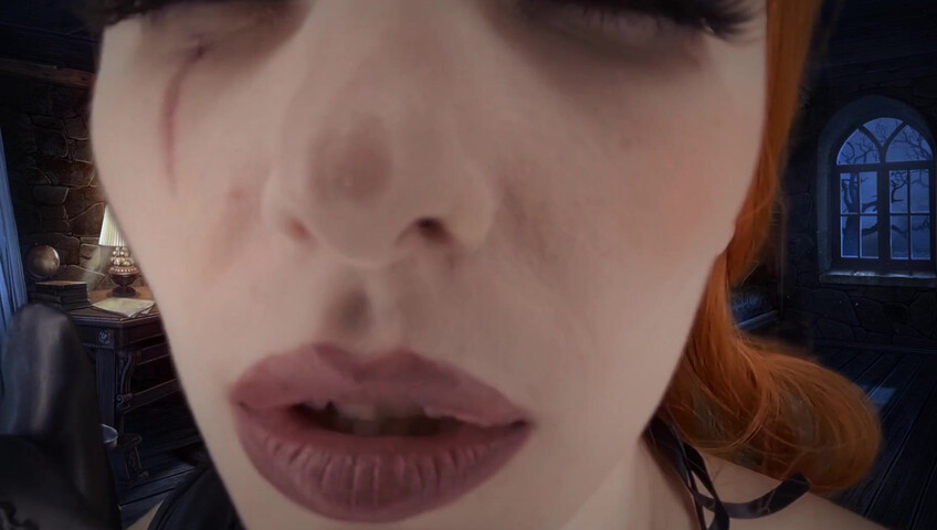 Egilea ASMR - Vampire hunter kisses you