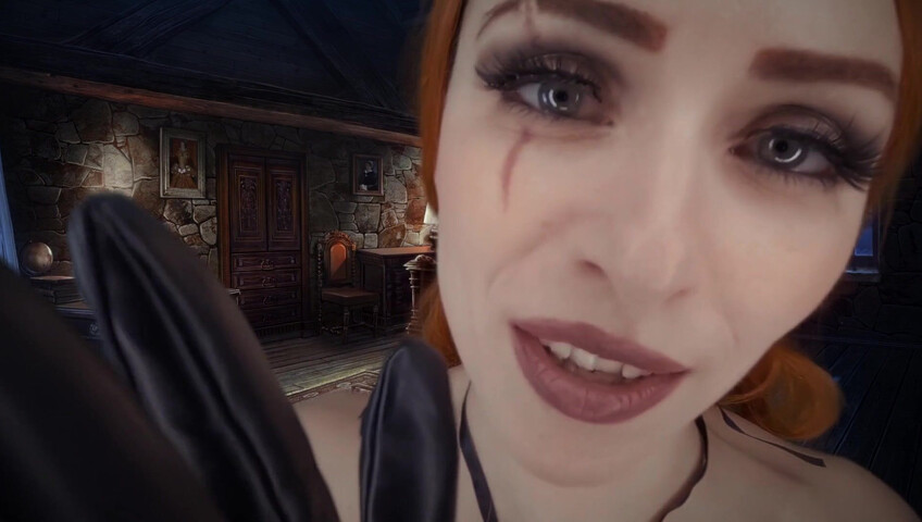 Egilea ASMR - Vampire hunter kisses you