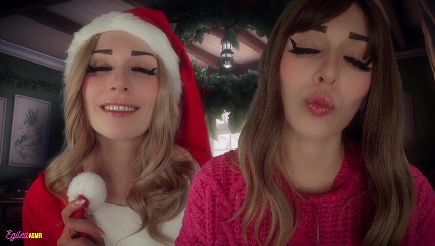 Egilea ASMR - Twin kisses under the mistletoe