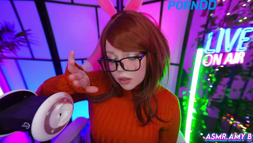 ASMR Amy B - Velma Cosplay | Huge Cock Fuck My Tittys