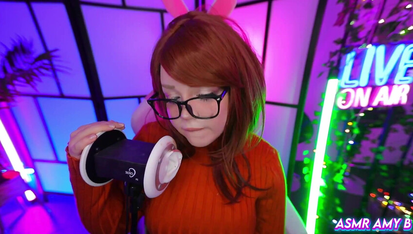 ASMR Amy B - Velma Cosplay | Huge Cock Fuck My Tittys