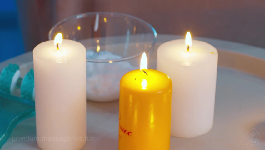 ASMR Massage - 18 Aug 2025 -Back & Buttocks - Massage With Cream By Adel