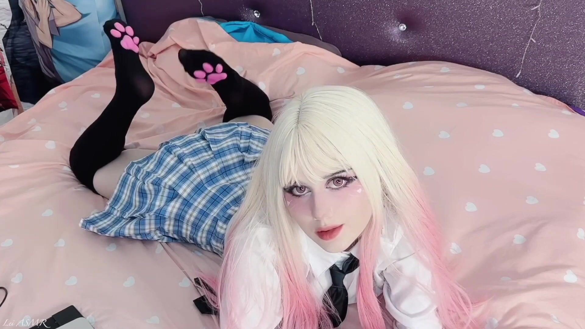 Lei ASMR - 25 September 2025 - Scholl Girl Cosplay | Can I Scratch You?