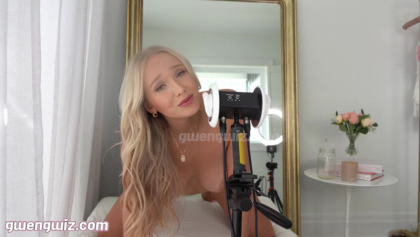 Gwen Gwiz ASMR – Moaning YOUR Name Over & Over While I Cum