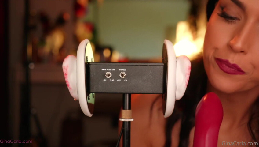 Gina Carla - 3Dio Licking- Up-Close & Sucking My Toy