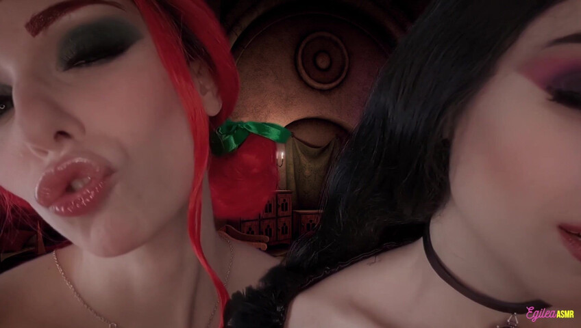 Egilea ASMR - The Witcher- Ciri and Yennefer kisses