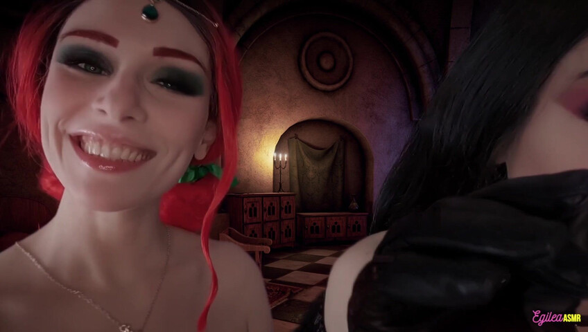 Egilea ASMR - The Witcher- Ciri and Yennefer kisses