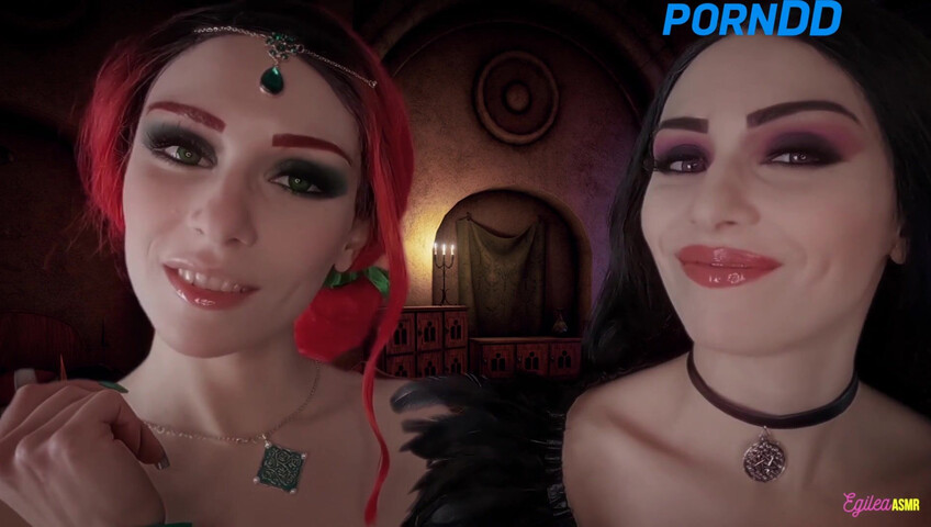 Egilea ASMR - The Witcher- Ciri and Yennefer kisses