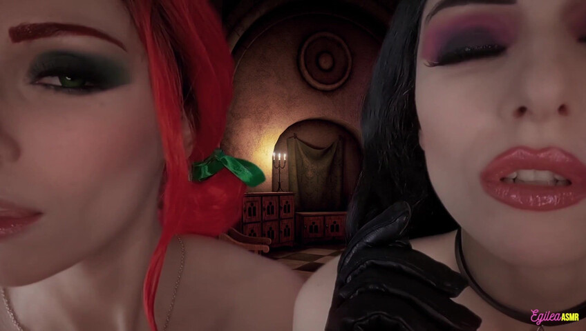 Egilea ASMR - The Witcher- Ciri and Yennefer kisses