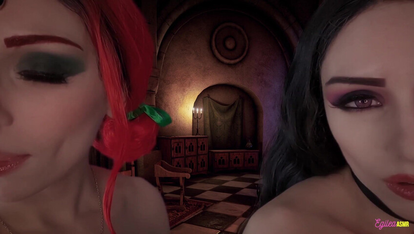 Egilea ASMR - The Witcher- Ciri and Yennefer kisses
