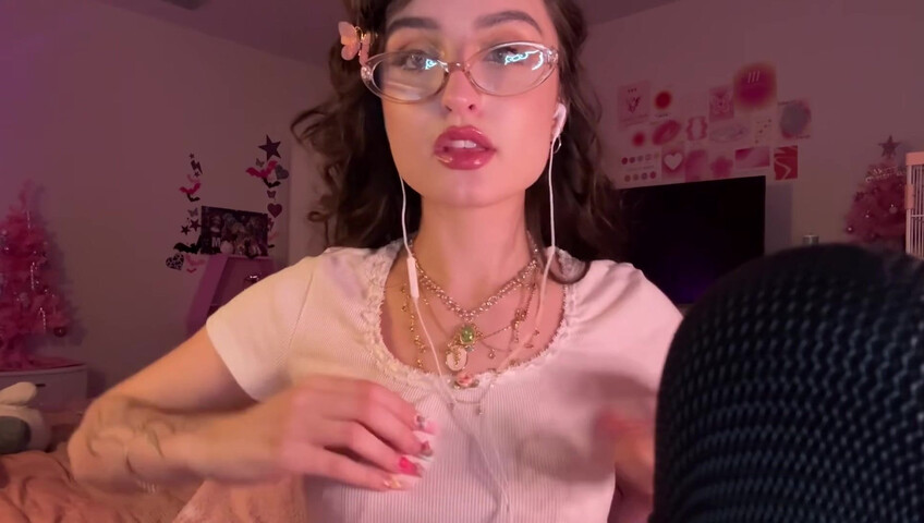 BeeBee ASMR - ASMR LOVE BOMB TRIGGER Hand Sounds, Mouth Sounds, Positive Affirmations