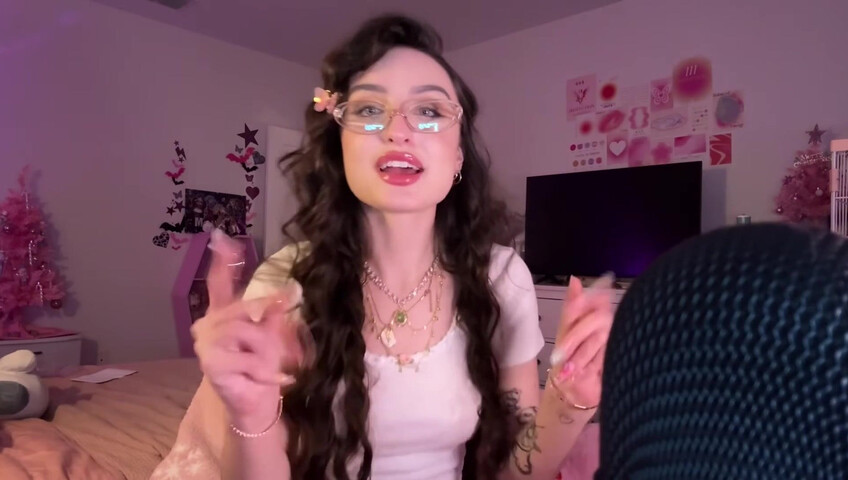 BeeBee ASMR - ASMR LOVE BOMB TRIGGER Hand Sounds, Mouth Sounds, Positive Affirmations