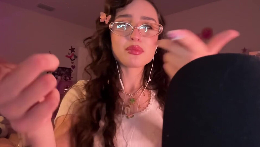 BeeBee ASMR - ASMR LOVE BOMB TRIGGER Hand Sounds, Mouth Sounds, Positive Affirmations