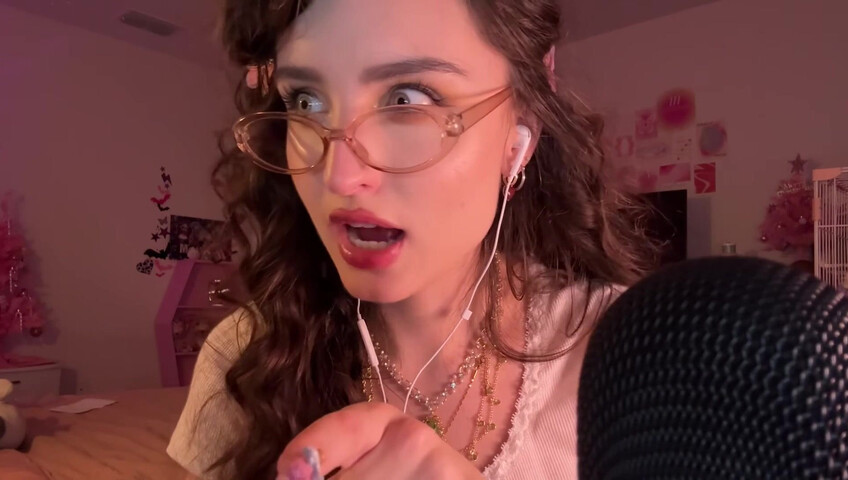 BeeBee ASMR - ASMR LOVE BOMB TRIGGER Hand Sounds, Mouth Sounds, Positive Affirmations