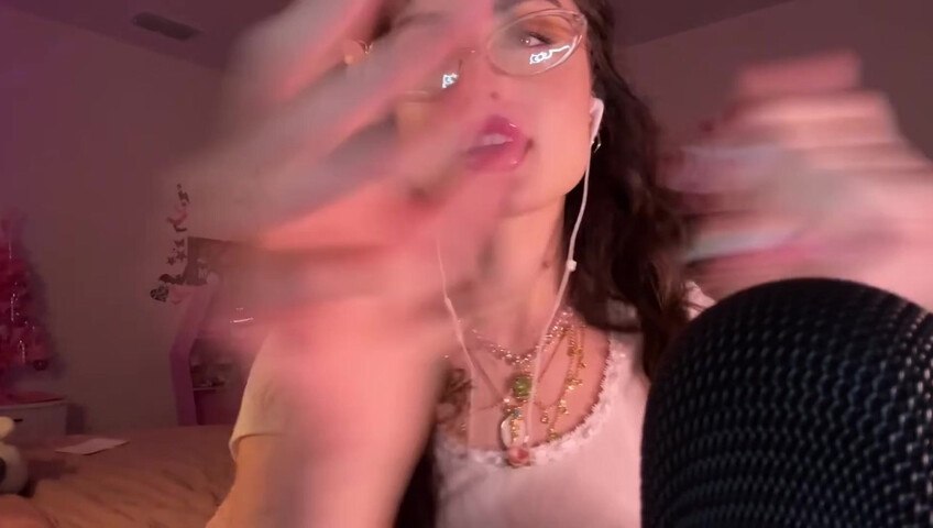 BeeBee ASMR - ASMR LOVE BOMB TRIGGER Hand Sounds, Mouth Sounds, Positive Affirmations