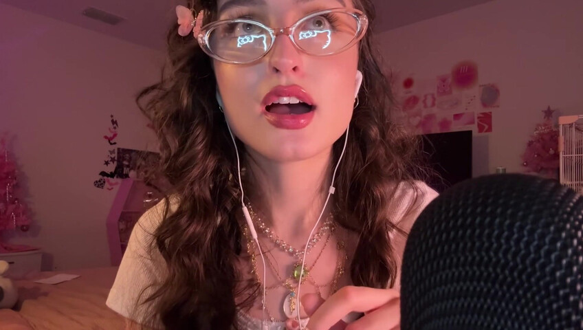 BeeBee ASMR - ASMR LOVE BOMB TRIGGER Hand Sounds, Mouth Sounds, Positive Affirmations