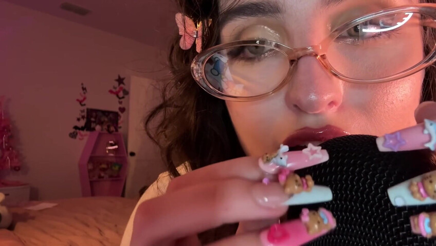 BeeBee ASMR - ASMR LOVE BOMB TRIGGER Hand Sounds, Mouth Sounds, Positive Affirmations