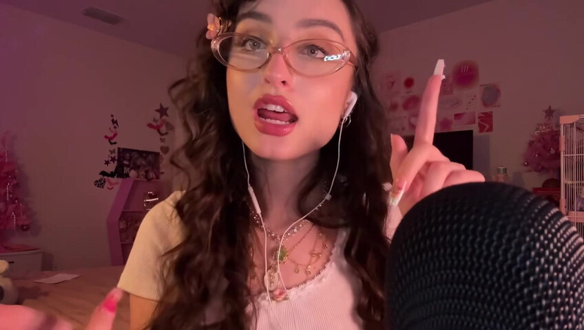 BeeBee ASMR - ASMR LOVE BOMB TRIGGER Hand Sounds, Mouth Sounds, Positive Affirmations