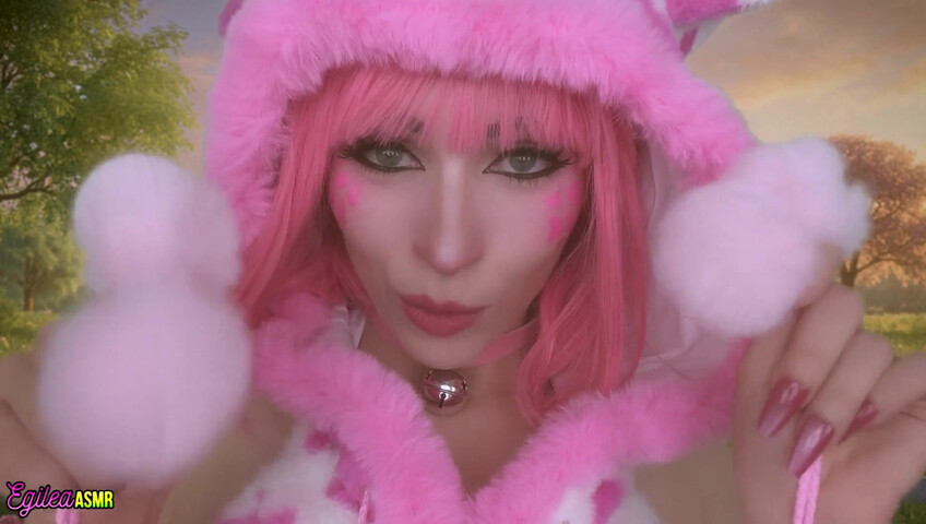 Egilea ASMR - 21 Aug 2025 - Your Pink Sexy Cow Girl Gets a Little Too Close