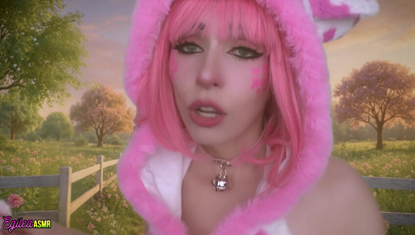 Egilea ASMR - 21 Aug 2025 - Your Pink Sexy Cow Girl Gets a Little Too Close