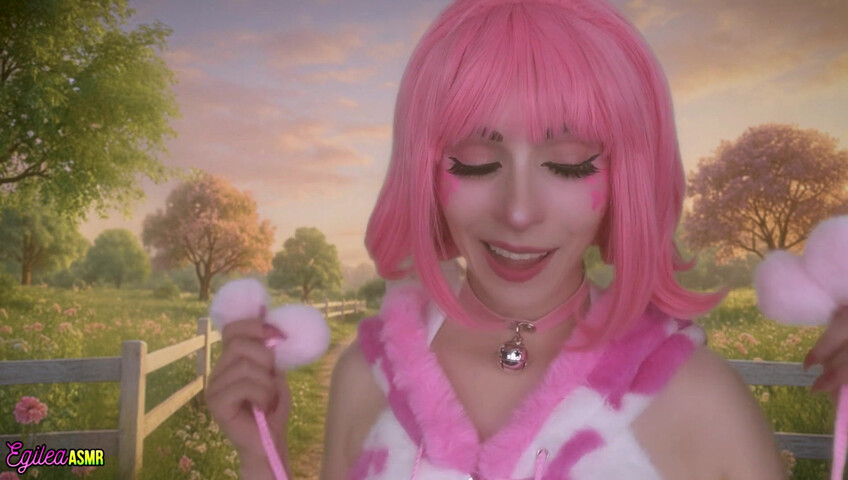 Egilea ASMR - 21 Aug 2025 - Your Pink Sexy Cow Girl Gets a Little Too Close