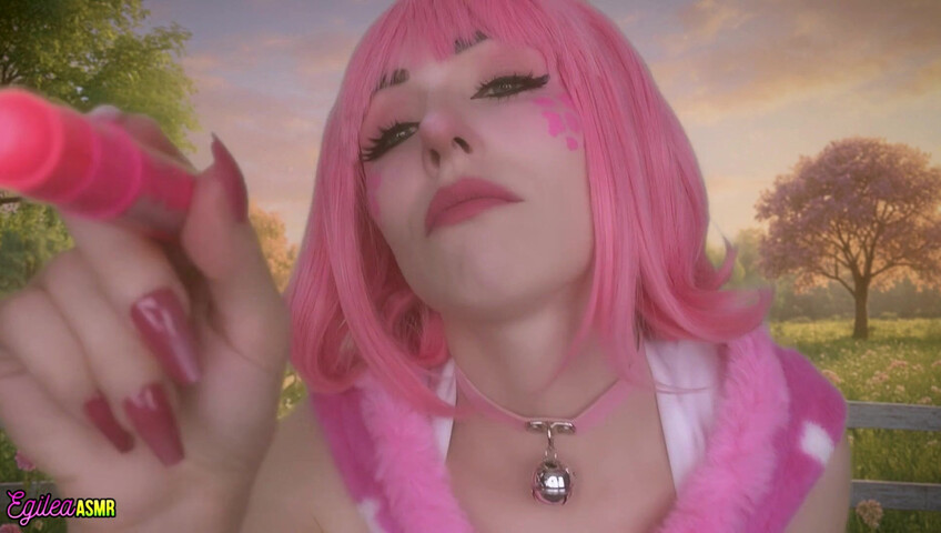 Egilea ASMR - 21 Aug 2025 - Your Pink Sexy Cow Girl Gets a Little Too Close