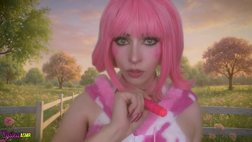 Egilea ASMR - 21 Aug 2025 - Your Pink Sexy Cow Girl Gets a Little Too Close