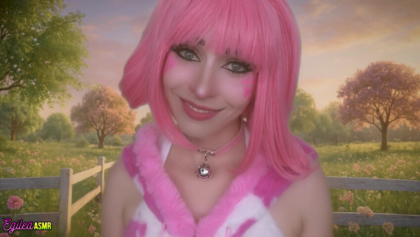 Egilea ASMR - 21 Aug 2025 - Your Pink Sexy Cow Girl Gets a Little Too Close