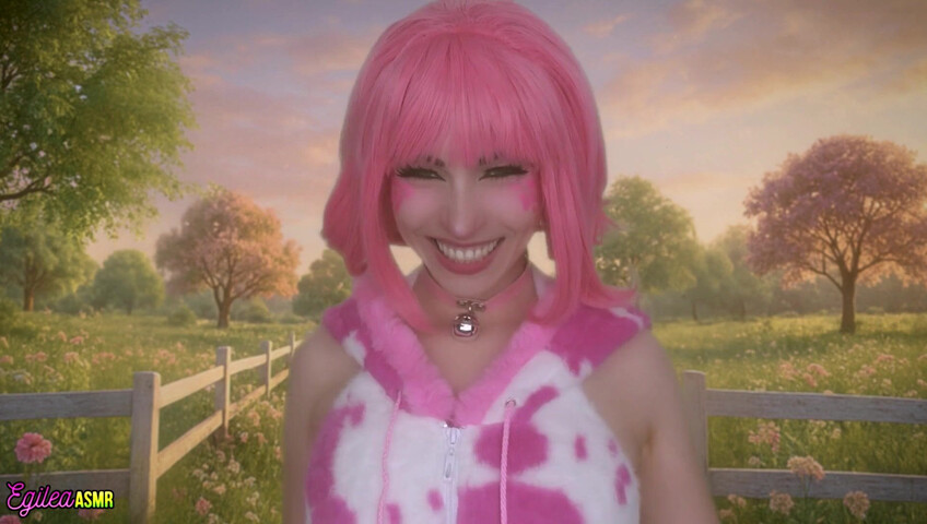 Egilea ASMR - 21 Aug 2025 - Your Pink Sexy Cow Girl Gets a Little Too Close