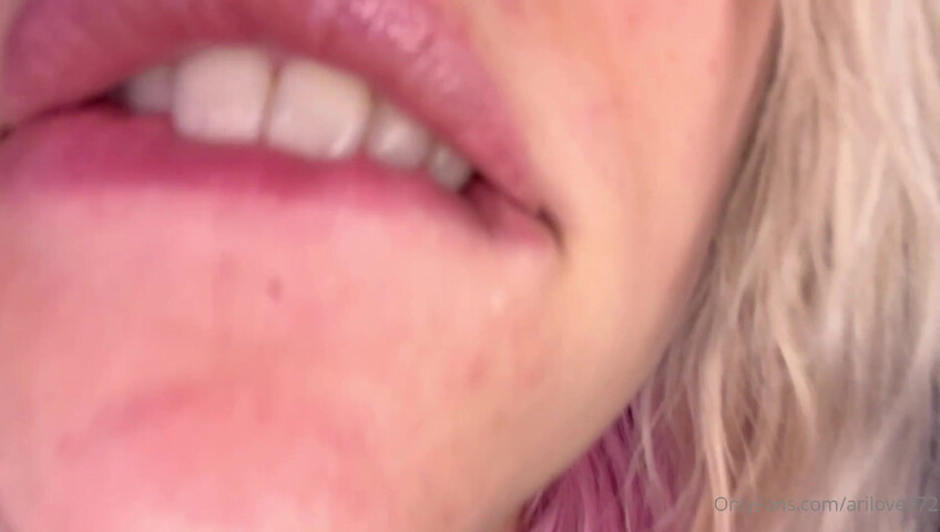 AriLove - 9 Sep 2025 - Lens licking JOI