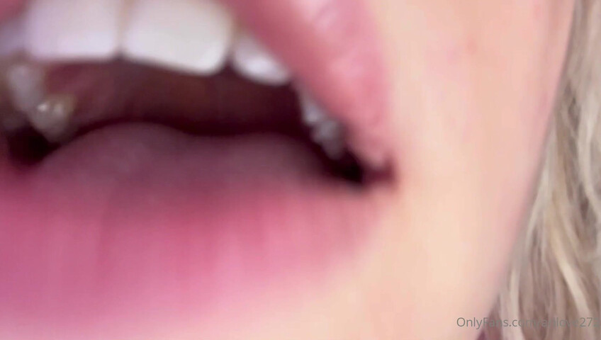 AriLove - 9 Sep 2025 - Lens licking JOI