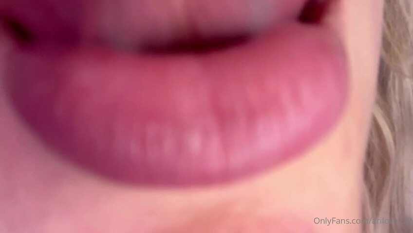 AriLove - 9 Sep 2025 - Lens licking JOI