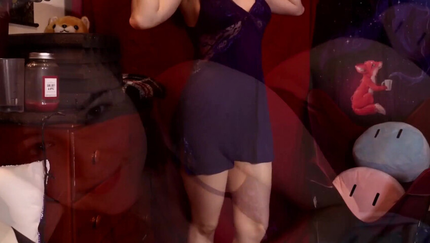 Aftynrose ASMR - Girlfriend's Cuddly Lingerie Try-On (and BJ!)